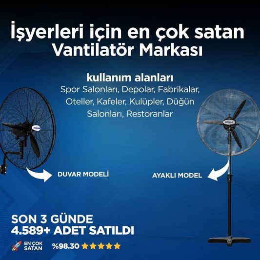 İşyerleri için Vantilatör